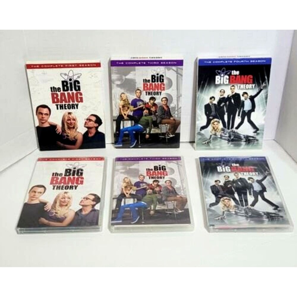 THE BIG BANG THEORY Seasons 1 3 4 DVD 3 Pc Lot